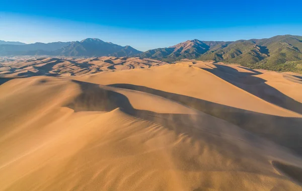 Great Sand Dune National Park Sunset Colorado Usa — стоковое фото