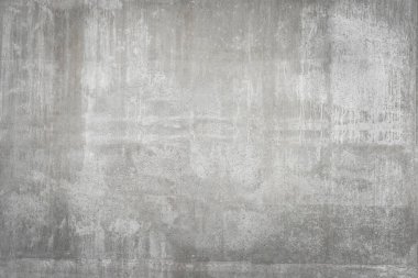 Boş beton duvar, ürün görüntüleme montajı için hazır..