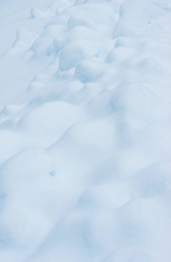 kar yüzeyi arkaplanı, ürün görüntüleme montajı için hazır.