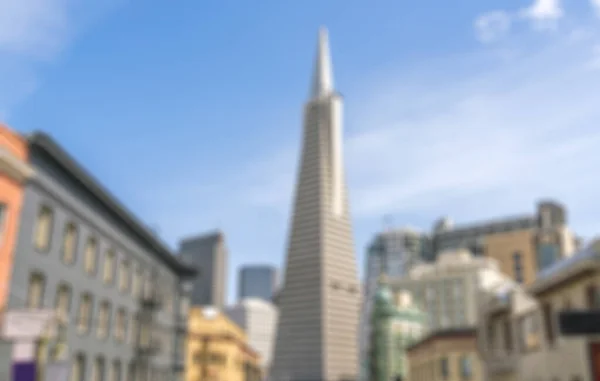 Scene Downtown San Francisco Lot Building Day — Stock Photo, Image