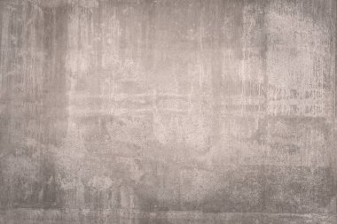 Boş beton duvar, ürün görüntüleme montajı için hazır..