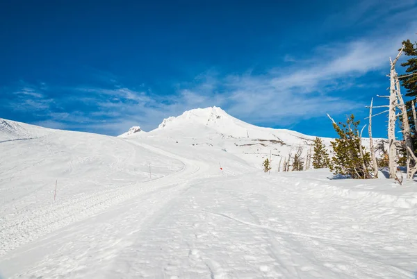 Hood Ski Area Stock Photo