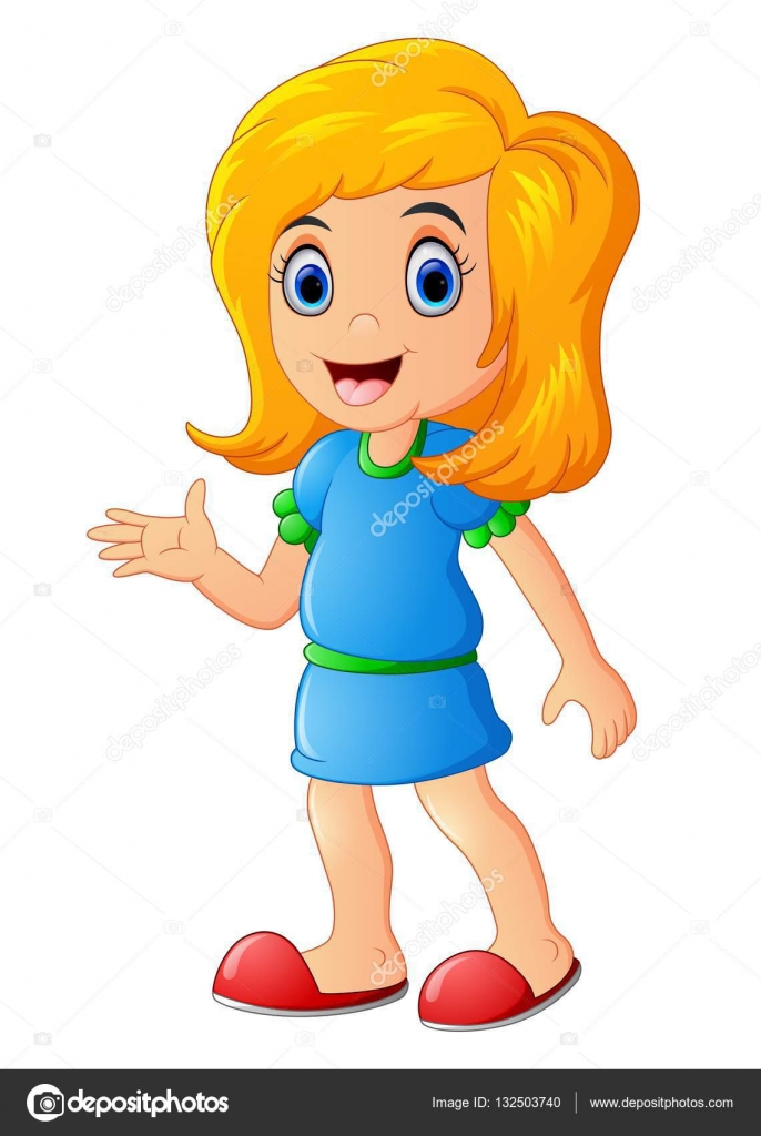 Little girl cartoon Vector Art Stock Images | Depositphotos Little girl cartoon Vector Art Stock Images | Depositphotos