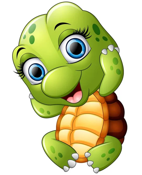 Download Cute green caterpillar cartoon — Stock Vector © tigatelu ...