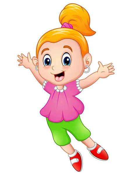 Little girl cartoon Vector Art Stock Images | Depositphotos Little girl cartoon Vector Art Stock Images | Depositphotos