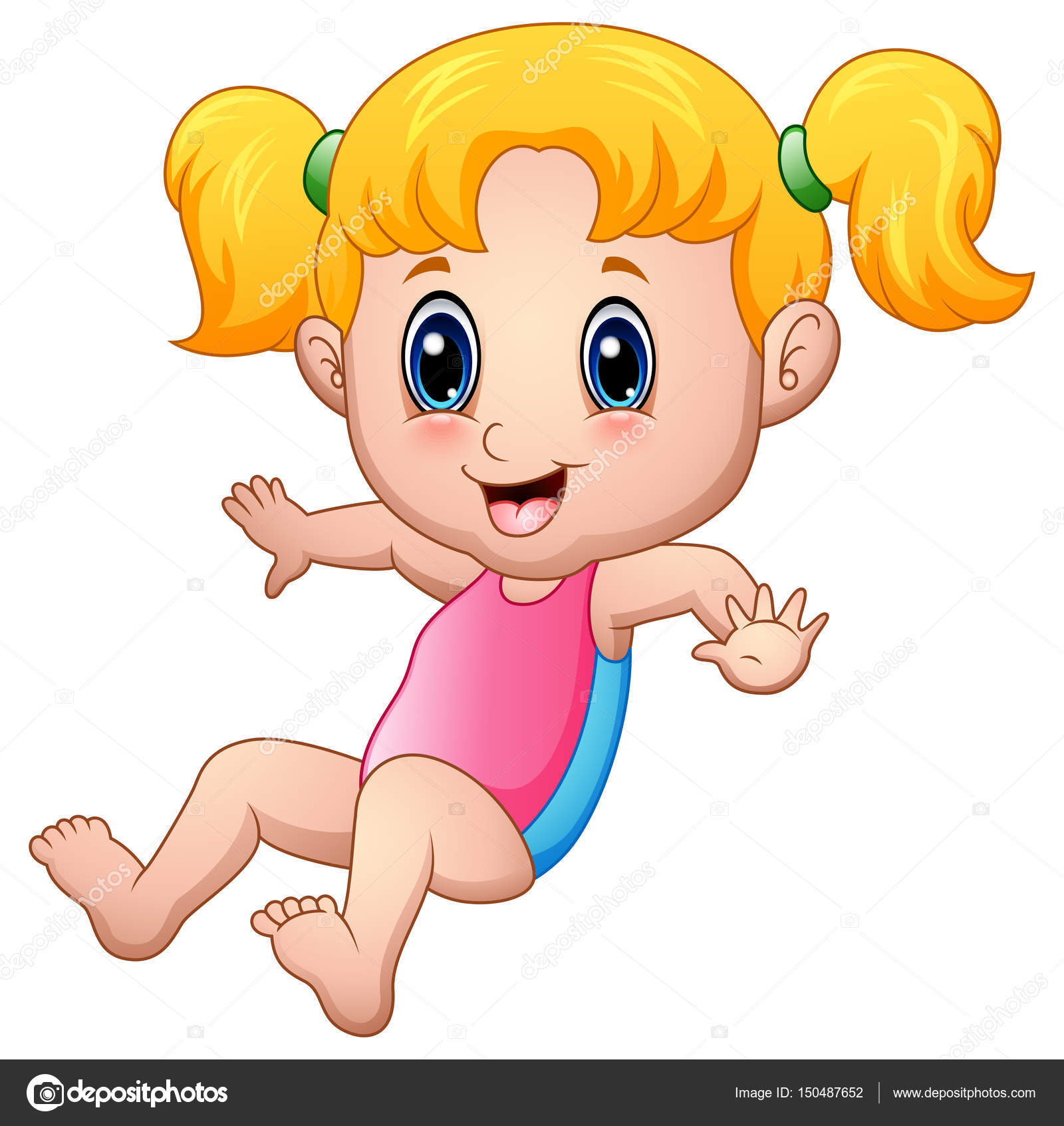 Cartoon girl hotsell swimsuit