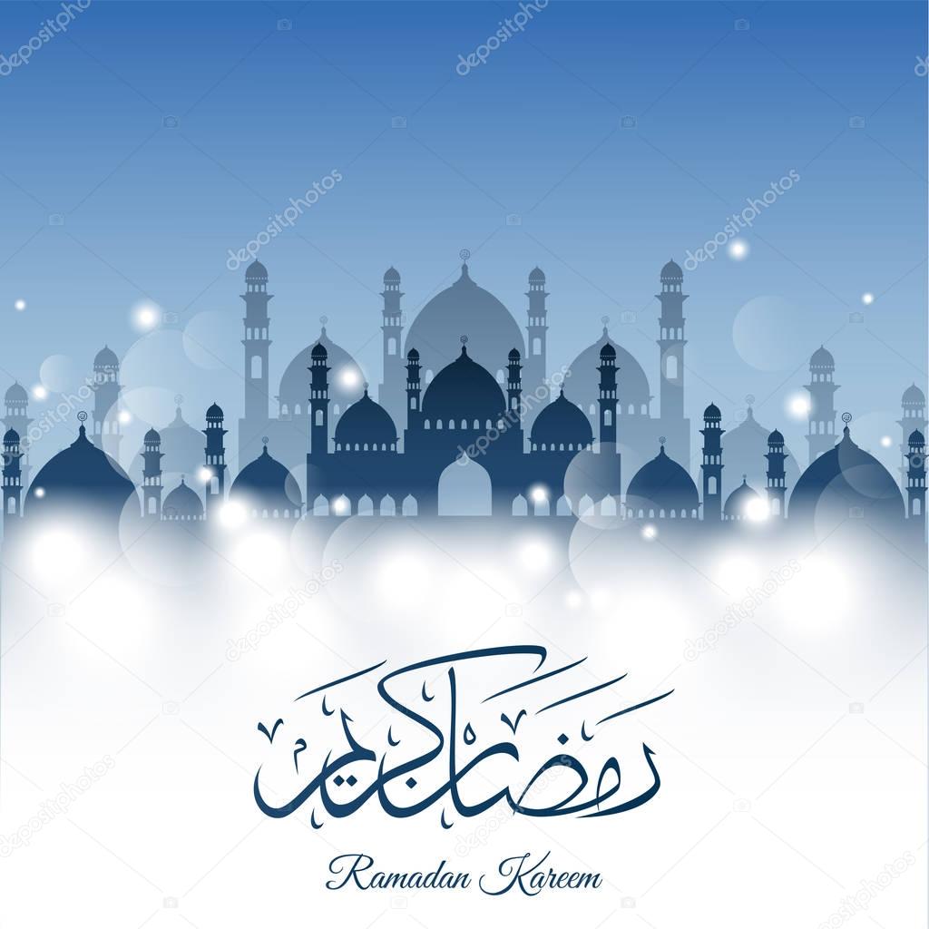 Abstract background for ramadan kareem