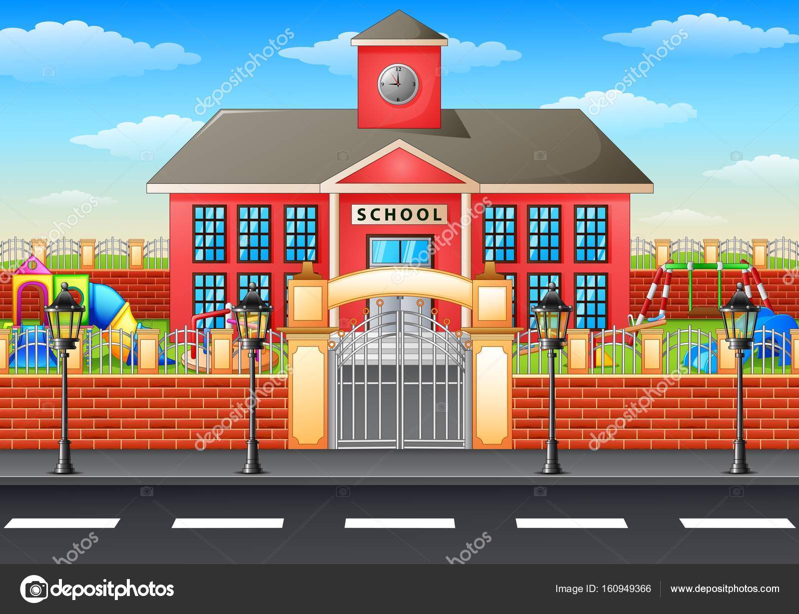 School gates Vector Art Stock Images | Depositphotos School gates Vector Art Stock Images | Depositphotos