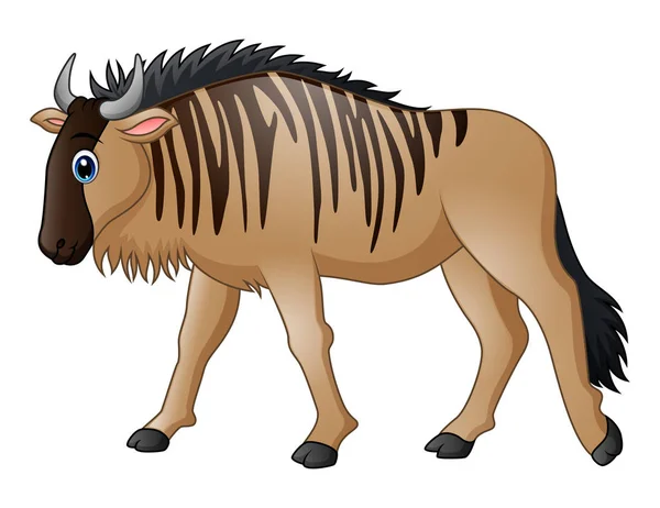 Kreskówka maskotka GNU — Wektor stockowy
