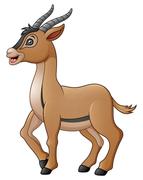 Schattig antelope cartoon — Stockvector