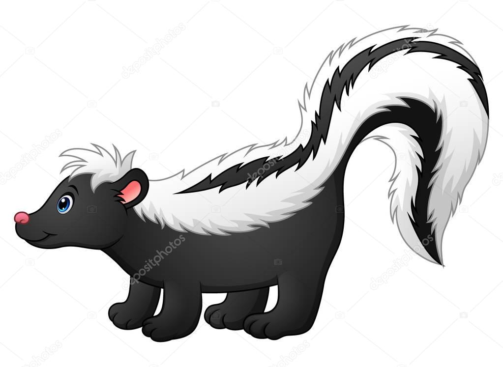 Carino cartone animato Skunk - Grafica Vettoriale © dualoro 165448386