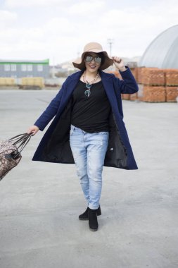 Kız Asya görünüm fas yeni bir trend gösterir