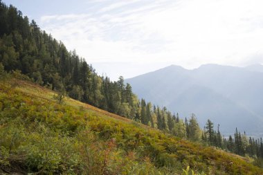 Khamar-Daban vahşi ve ıssız dağlar.