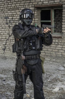 Eğitim bir askeri eğitim zemin de Rus özel kuvvetleri.