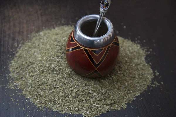 South American green tea "Mate". — Stock Photo, Image