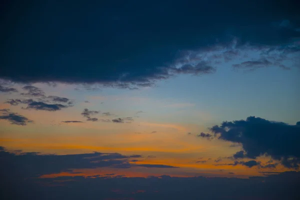 Superbe magnifique coucher de soleil dans le golfe de Thaïlande . — Photo