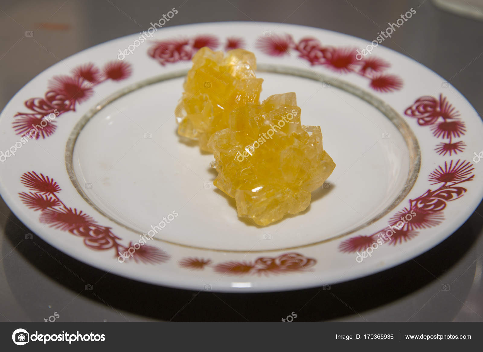 Yellow Lump Sugar On The Dish Stock Photo C Sanchos303 170365936