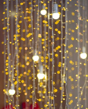 Noel çelenk güzel uzaktan yaktı.