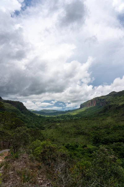 Paisaje del Parque Nacional Serra da Canastra en Brasil — Foto de Stock