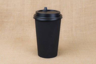 Çuval bezi özgeçmişlerine Kupası kahve