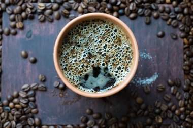 Kil Kupası kahve görünümünü kapat