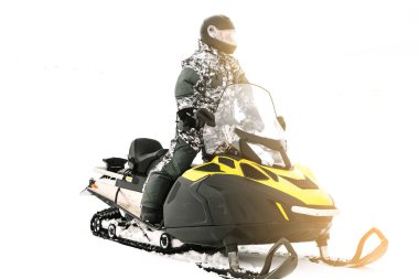 Kar adamı. Kış tatilleri niteliğine rekreasyon kavramı. Kış sporları.