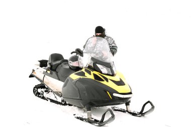 Kar adamı. Kış tatilleri niteliğine rekreasyon kavramı. Kış sporları.