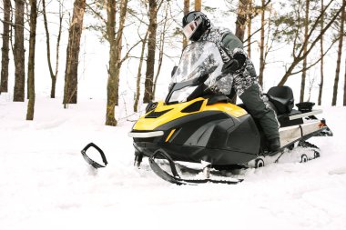 Kar adamı. Kış tatilleri niteliğine rekreasyon kavramı. Kış sporları.