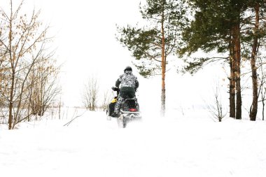 Kar adamı. Kış tatilleri niteliğine rekreasyon kavramı. Kış sporları.