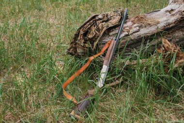 avcılık öğeleri. avcılık kavramı. avcılık arka plan.