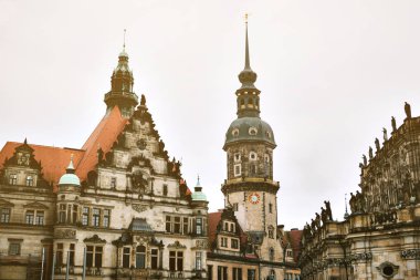 Dresden Şehir Dresden Merkezi Almanya'da kalede. Ayrıca Kraliyet Sarayı denir