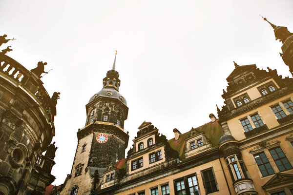 Dresden Castle in the city center of Dresden in Germany. It is also called Royal Palace