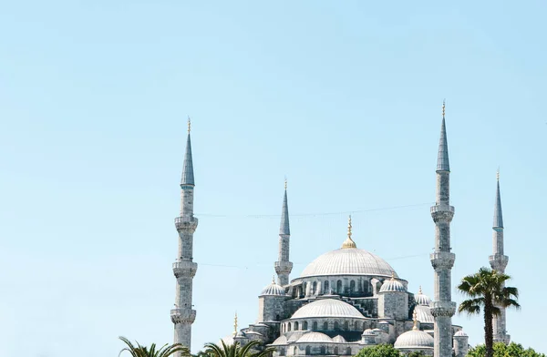 Sultanahmet är en förkortning av den världsberömda Blå moskén i Istanbul. Turkiet. — Stockfoto