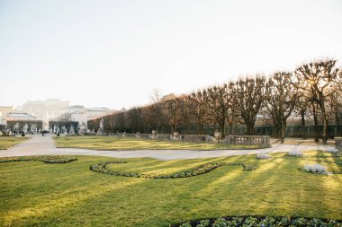 Mirabell Sarayı Avusturya Salzburg yanındaki güzel park.