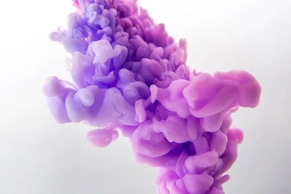 Flowing liquid mix ink in water — Stock Photo, Image