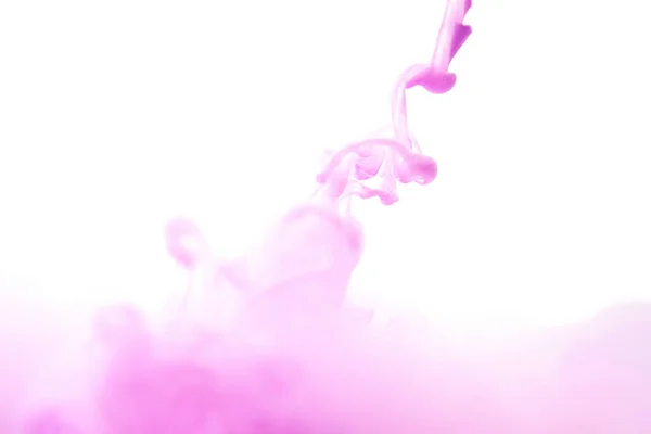 Абстрактные фиолетовые чернила в воде — стоковое фото