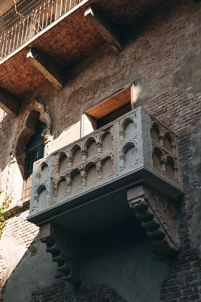 Балкон Ромео і Джульєтти. Верона — стокове фото