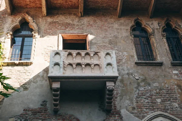 Балкон Ромео і Джульєтти. Верона — стокове фото