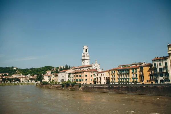 Vista da arquitetura em Verona — Fotografia de Stock
