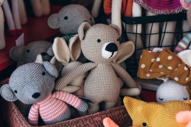 Many different children's toys