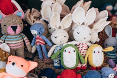 Many different children's toys