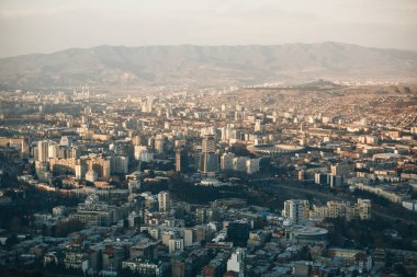 Tbilisi güzel panoramik manzaralı