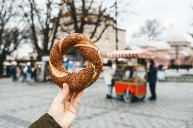 Geleneksel Türk simidi Simit