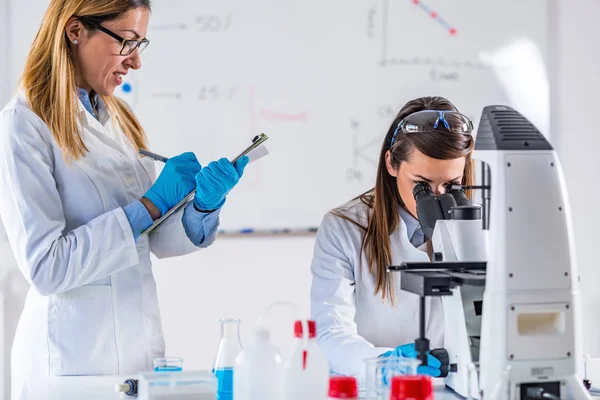 Scientists Working Lab — Stock Photo, Image