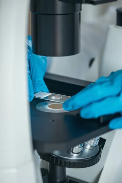 Investigador Científico Trabajando Laboratorio — Foto de Stock