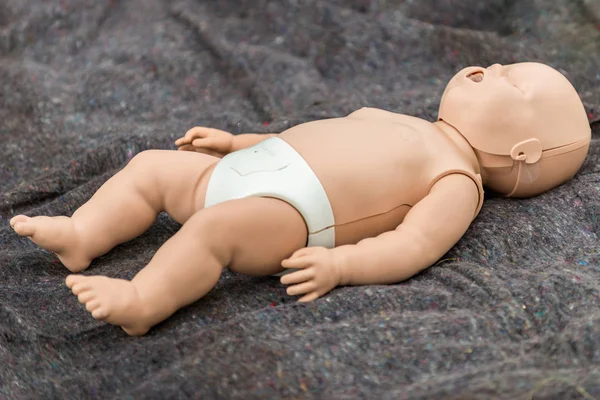 Close Cpr Baby Dummy — Stock Photo, Image