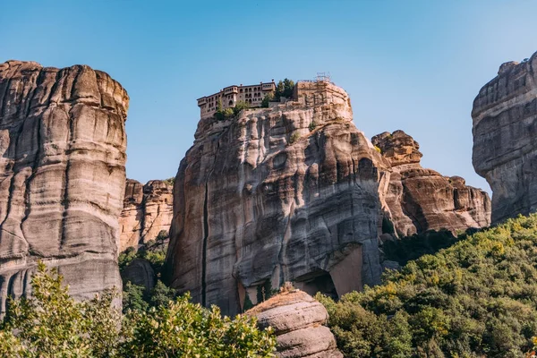 Klášter Varlaam Meteora Řecko — Stock fotografie