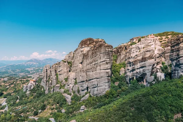 Kláštery Meteora Řecko Varlaam Klášter — Stock fotografie