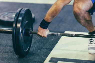 Halter eğitim erkek atlet