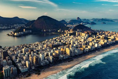 Ipanema ve Rio de Janeiro, Brezilya için Lagoa havadan görünümü